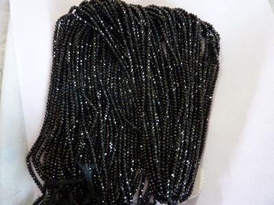Black Spinel Beads