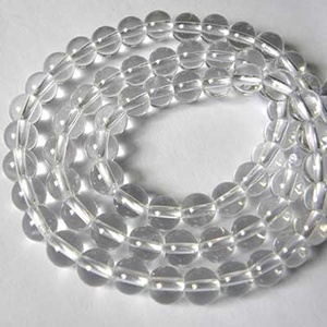 Crystal Quartz Beads - Quartz Crystal, 4-12mm, Clear Color | Alluring Design, Durable Beads, Smooth Texture, Versatile Use for Jewelry Making