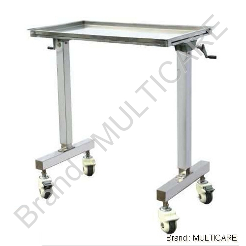 OT Instrument (Mayo's Trolley Over The OT Table ( Mechanically)