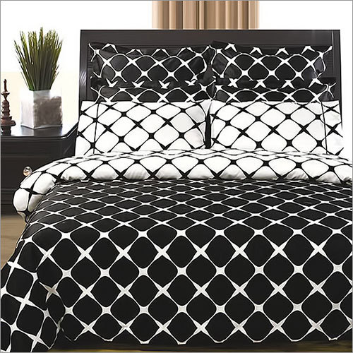 Black And White Bloomingdales Duvet Cover