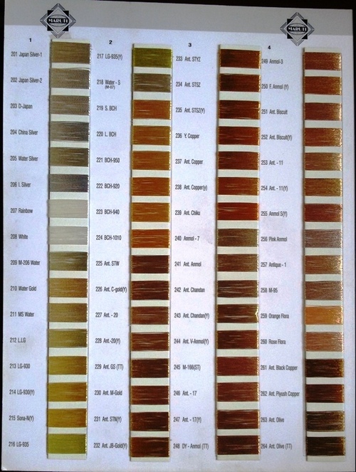 Shade Card