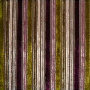 Yarn Dyed Stripe Velvet Fabric