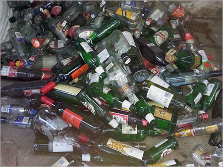 Bottle Glass Scrap