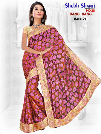 Border Printed Saree
