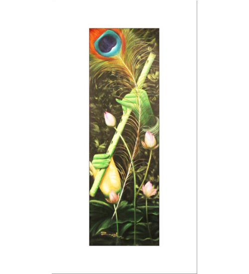 Acrylic Painting on Canvas - Krishna