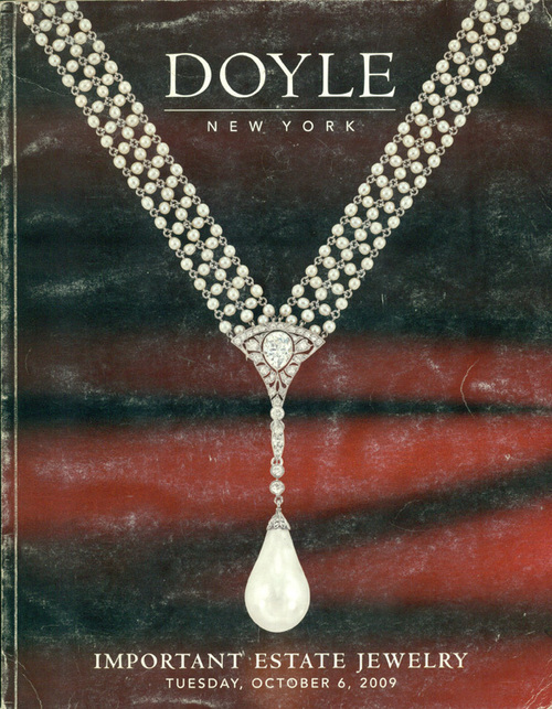 Doyle Important Estate Jewels - Hardback, 8.5x11 Inches, Burgundy | Detailed Jewelry Catalog, Auction Listings, Investment Opportunity