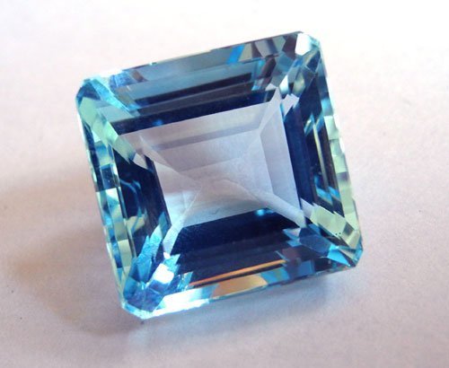 Blue Topaz Cut Stone
