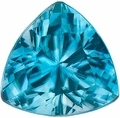 Blue Zircon Cut Stone