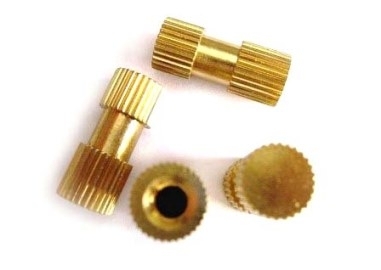 Brass Threaded Knurled Inserts