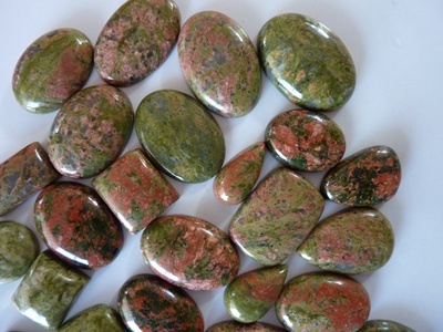 Green Jasper Cut Stone
