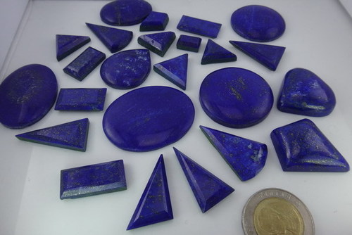 Lapis Cut Stones