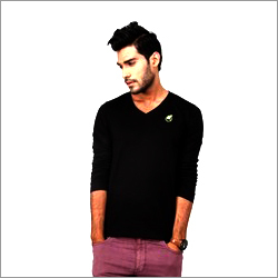 V Neck Full Sleeve T Shirts
