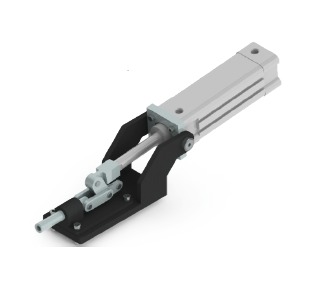 Plastic Straight Line Pneumatic Clamp