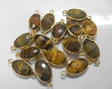 Tiger Eye Connectors