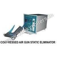 Stainless Steel Static Eliminator Gun With Air Fan