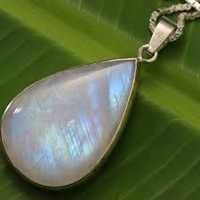 Rainbow Moonstone Pendant