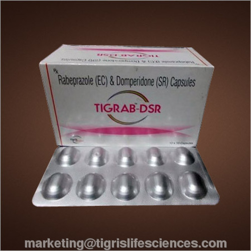 Rabeprazole (EC)+Domperidone (SR) Capsules
