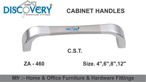 Fancy Cabinet Handle - Stainless Steel, 4"-12" Sizes, Silver | Glossy Matt Finish, Durable Design, Easy Install