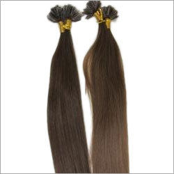 Black & Brown U Tip Hair