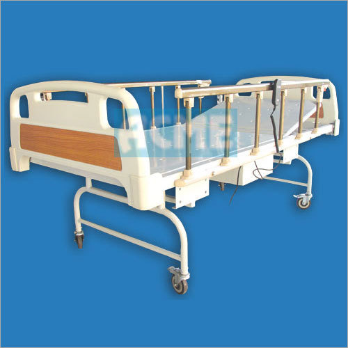 Electric Semi Fowler Bed - Color: White