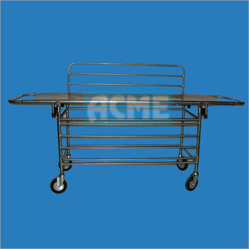 Stretcher Trolley ( S.S) Dimension (L*W*H): 2100 Mm X 560 Mm X 810 Mm Millimeter (Mm)