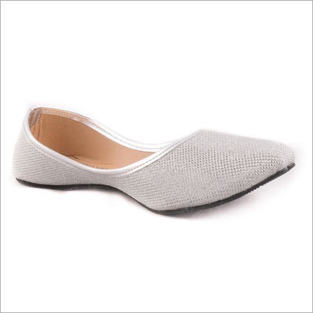 Ladies White Belly Shoe