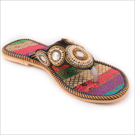 Ladies Ethnic Slippers