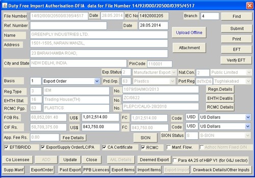 Import License Negotiators