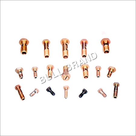 Banjo Bolts - Polished Iron, Galvanized Finish | Durable Tractor Parts for Reliable Performance