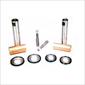 Spring Pin Kit - Steel Material, Slotted Spring Pins Of Various Sizes, Polished Finish , Corrosion Resistant And Organized Storage Compartment