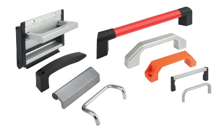 Kipp Handles - Plastic & Stainless Steel, Height: 76.2 - 101.6 mm, Weight: 5 - 30 g | Sturdy, Durable, Easy to Mount, Breakage Resistant