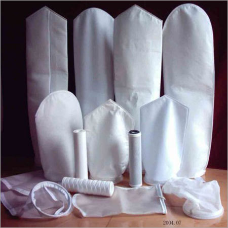 Filter Bags Basket - PP & SS Ring, 4" x 20" & 7" x 32", White | Compact Design, Proper Filtration, Easy to Clean, Sturdy