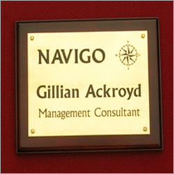 Brass Letter Signage Boards
