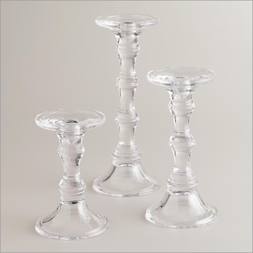 Glass Candle Stand