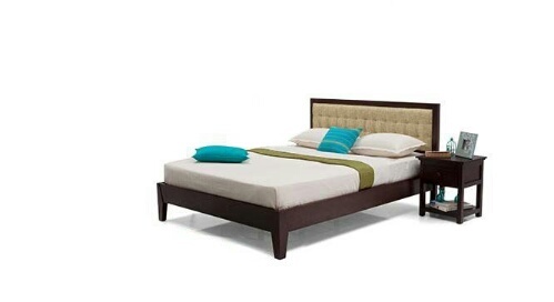 Hotel Bedroom Set - Wood Queen Size Brown, Elegant Design Durable Comfortable Stylish Nightstand