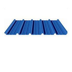 Colour Coated Roofing Sheets - Galvanized Steel, 0.40mm to 0.7mm Thickness, Blue Color | Rustproof, Weatherproof, Elegant, Durable, Attractive Design