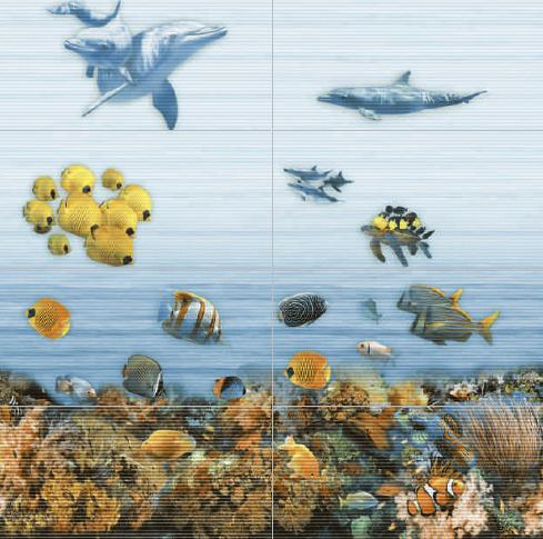 Multi Color Glazed Wall Tiles
