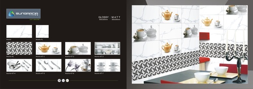 Cream Ceramic Designer Wall Tiles