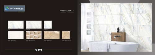 Cream Hd Digital Elevation Wall Tiles