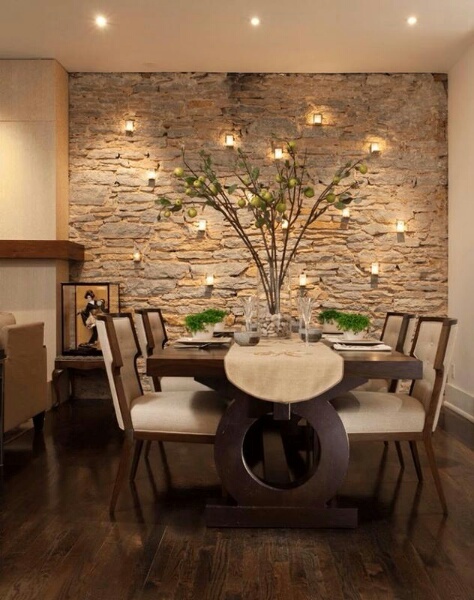 Modern Dinning Set - Wood & Fabric, 72x48x30 Inches, Dark Brown | Elegant Design, Spacious Table, Comfortable Chairs