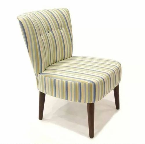 Bed Room Chairs - Fabric & Wood, 24x26x30 Inches, Beige | Comfortable Seating, Stylish Design, Durable Frame, Easy Assembly