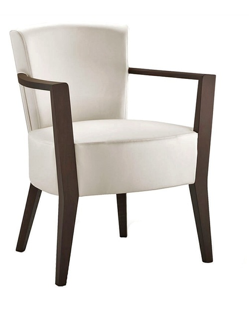 Bed Room Chairs - Wood, Fabric, Off-White | Elegant Design, Comfortable Seating, Durable Frame, Easy Assembly