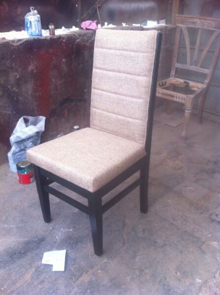 Wooden Restaurant Chairs - Wood 45x45x90 cm Beige, Comfortable Seating, Durable, Elegant Design