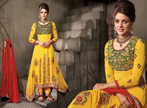 Casual Straight Salwaar Kameez