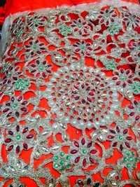Embroidered Rumala Sahib Fabric
