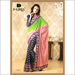 Designer Embroidered Saree