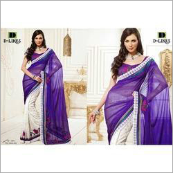 Designer Net Saree