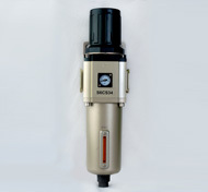 Maxflow Filters - Aluminium, G1/4 to G1, ISO 5782-1 | Condensate Separation, Bowl Guard, Semi-Automatic Drain
