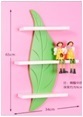 LEAF 3 TIER SHELF - Wood, 28x16cm, Green Finish | Three Tiers, Stylish Design, Space Saving, Easy Assembly