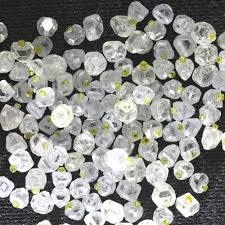 white synthetic diamond